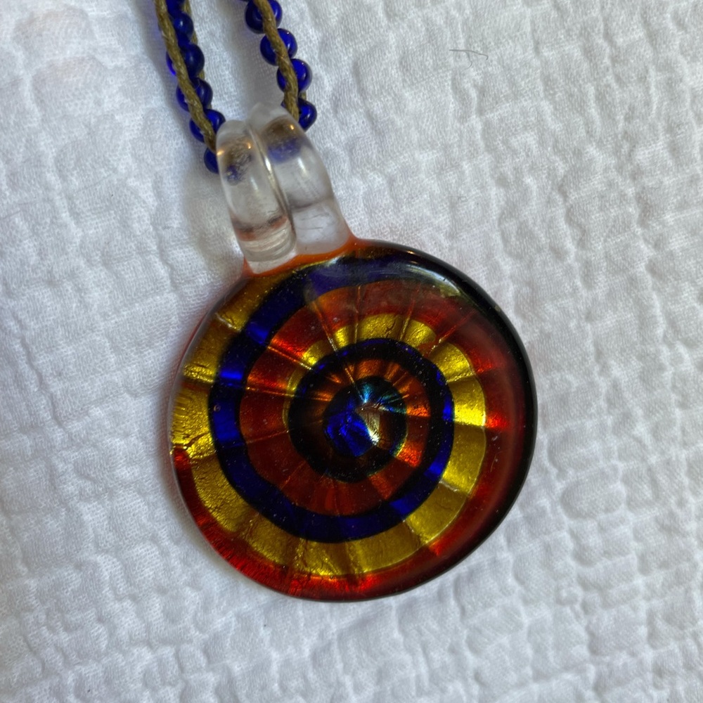 Glass Amulet Necklace